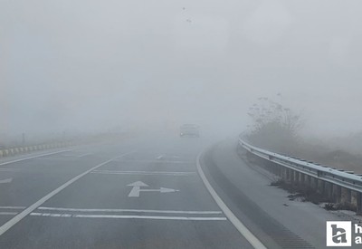 Çankırı Ankara karayolunda yoğun sis!