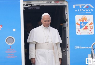 Vatikan Devlet Başkanı Papa 14. Leo'nun uçağı Ankara'ya indi