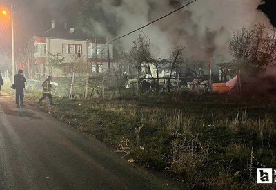 Çubuk'ta zihinsel engelli üç kardeşin yaşadığı ev yangında kül oldu