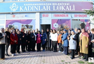 Kahramankazan Belediyesi'nden kadınlara 'İçime Ata Ata' semineri