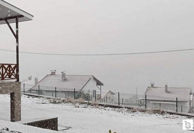 Ankara'da yeni mevsimin ilk karı Beypazarı'na yağdı!