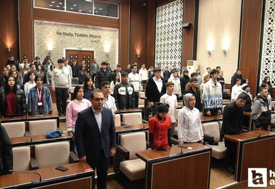 Keçiören Belediyesi stajyer öğrencilere sağlık eğitim programı düzenledi