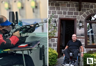 Deri ustası Abakay, Altındağ Belediyesi'nin sanat sokağında engellere meydan okuyor