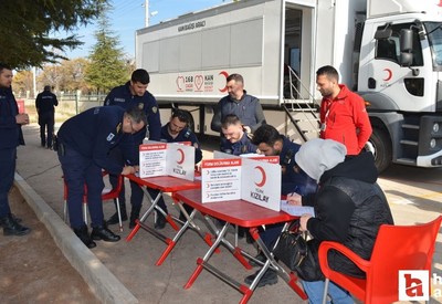 Kahramankazan'da gün boyunca süren kan bağışı kampanyasında 56 ünite kan toplandı!