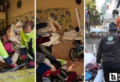 Etimesgut Belediyesi duyurdu: Çöp ev temizlendi!