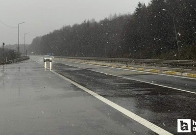 Kar yağışı Ankara'ya dayandı: Bolu Dağı geçişinde kar etkili oldu!