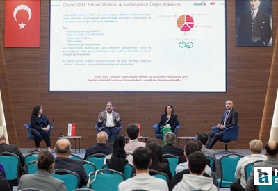 Ankaralı girişimciler Ostim Teknopark'ta sahneye çıktı