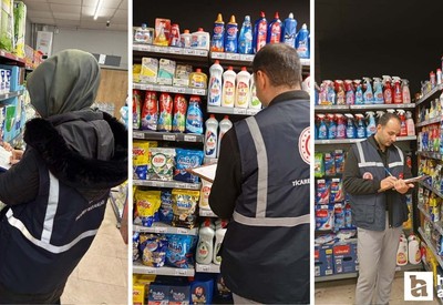 Ankara'da Ticaret Bakanlığı, son 2 günde 161 marketi denetledi