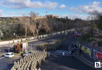 Kara Harp Okulu ile Anıtkabir arasında Atatürk Garnizon Koşusu yapıldı