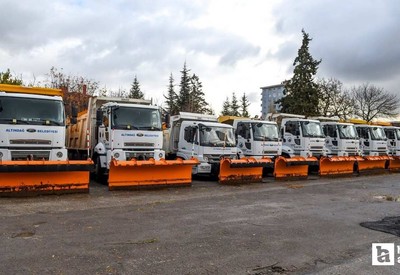 Altındağ Belediyesi'nin ekipleri karla mücadeleye hazır