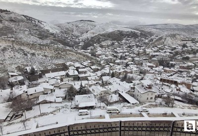 Çubuk ve Beypazarı'nda kar yağışı etkili oldu