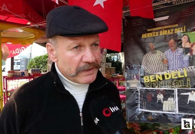 Bir zamanların Yeşilçam oyuncusu geçimini simit tezgahında sağlıyor