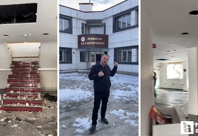 Başkan Çetin vatandaşa sordu: Yıkılan eski Pursaklar Belediye binası ne yapılmalı?