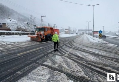 Bolu Dağı'nın Ankara istikameti yüksek tonajlı araçların geçişine kapatıldı