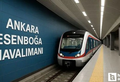 Esenboğa Havalimanı Metro Hattı ihalesinin birinci çeyrekte yapılması planlanıyor!