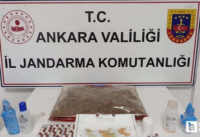 Keçiören'de yasaklı madde operasyonunda 1 şüpheli yakalandı