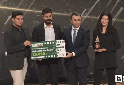Yeşil Vatan Kısa Film Yarışması için ödül töreni yapıldı