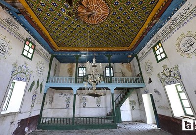 Ankara'nın eski köy camilerinin süslemeleri görenleri hayran bırakıyor