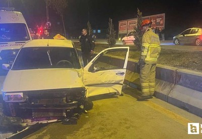 Kırıkkale'de iki otomobilin çarpıştığı kazada sürücüler yaralandı