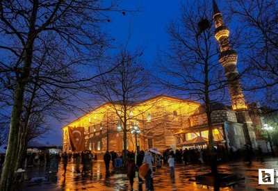 Ankara'da camilerde Berat Kandili idrak edildi