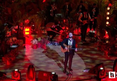 Şarkıcı Berkay, CSO Ada Ankara'da sahne aldı