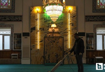 Etimesgut Belediyesi ekiplerinden kapsamlı cami temizliği!