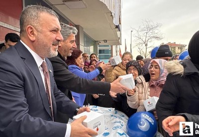 Sincan Belediyesinin Berat Kandili programına yoğun ilgi!