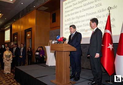 Adalet Bakanı Tunç, Ankara'da Japonya İmparatoru Naruhito'nun doğum günü resepsiyonuna katıldı