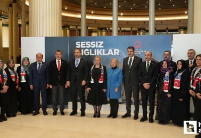 'Gazze' temalı filografi sergisi Millet Kütüphanesi'nde açıldı