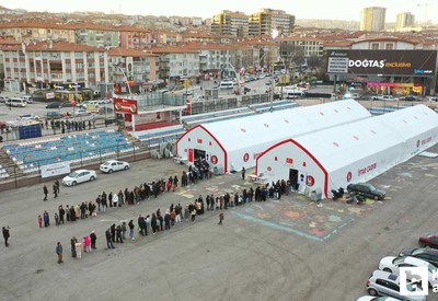 Keçiören Belediyesi iftar çadırları her gün binlerce kişiyi ağırlıyor