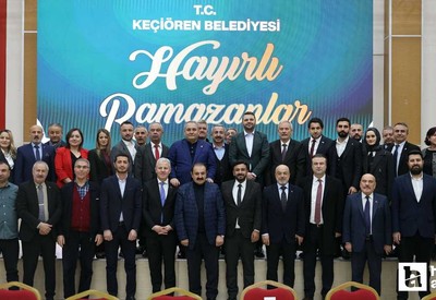 Keçiören Belediye Başkanı Özarslan, iftarda Çorumlularla bir araya geldi