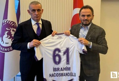 TFF Başkanı Hacıosmanoğlu'ndan Emre Gökdemir İnşaat Ankara Keçiörengücü’ne ziyaret