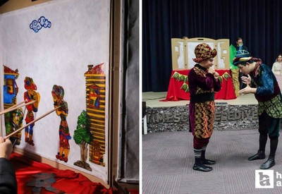 Etimesgut Belediyesi Engelsiz Yaşam Merkezi’nde Karagöz ve Hacivat gösterisi düzenlendi