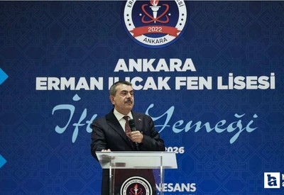 Bakan Yusuf Tekin, Sincan'da öğretmen ve öğrencilerle buluştu