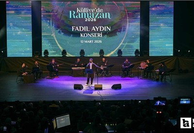 "Külliye'de Ramazan" etkinliklerinde Fadıl Aydın sahne aldı