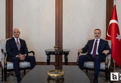 Bakan Fidan, ABD'nin Ankara Büyükelçisi Barrack'ı kabul etti