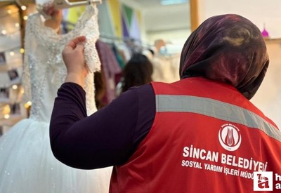 Sincan'da Yarım Elma Hayır Çarşısı gençlere destek oluyor
