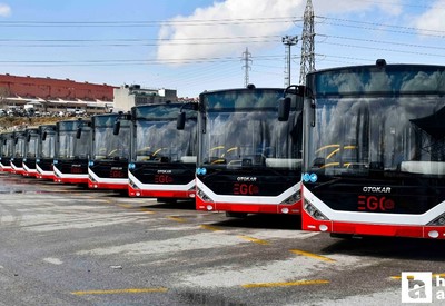 EGO otobüs filosuna 16 yeni araç daha katıldı!