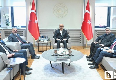 Başkan Ercan'dan Bakan Uraloğlu'na ziyaret!