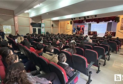 Çubuk'ta öğrencilerin başarılarının artırılması için motivasyon etkinliği yapıldı