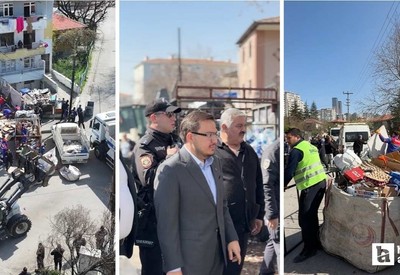 Sincan Belediyesi çevre sağlığını tehdit eden görüntülere müdahale etti