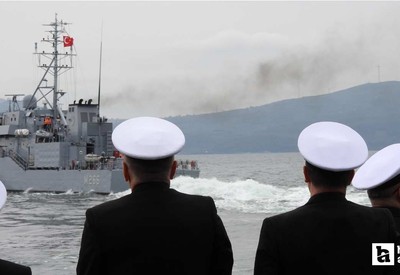 TCG Amasra mayın avlama gemisi NATO görevine uğurlandı