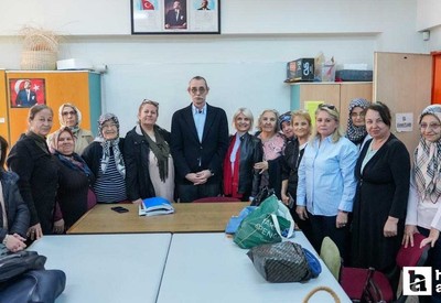 Etimesgut Belediye Başkanı Beşikcioğlu'ndan Halk Eğitim Merkezi'ne ziyaret!