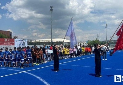 Türkiye hokeyinin kalbi olan Gölbaşı'nda 670 sporcu Türkiye Şampiyonluğu mücadelesi veriyor