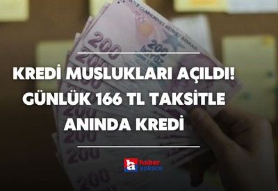 İhtiyaç kredisi muslukları açıldı hemen başvurunuzu yapın! Denizbank'tan günlük 166 TL taksitle anında kredi
