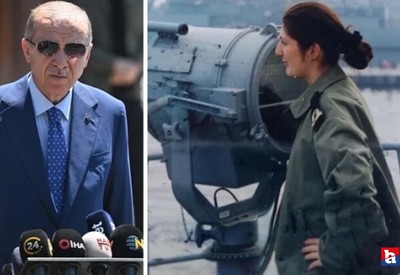 Cumhurbaşkanı Erdoğan TSK'nın ilk kadın amirali Gökçen Fırat'la ilgili konuştu!
