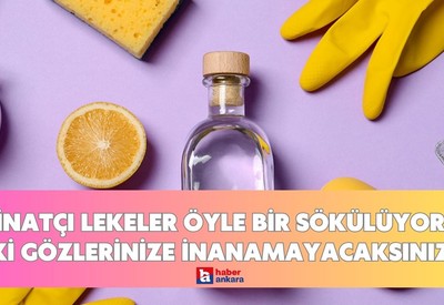 Kimsenin bilmediği o yöntemi hemen deneyin! İnatçı lekeler öyle bir sökülüyor ki gözlerinize inanamayacaksınız