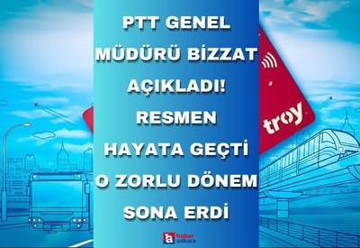 PTT Genel Müdürü bizzat açıkladı! Resmen hayata geçti o zorlu dönem sona erdi