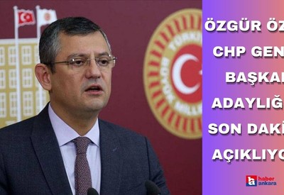 Özgür Özel, CHP Genel Başkan adaylığını SON DAKİKA açıklıyor! CHP değişirse Türkiye değişir