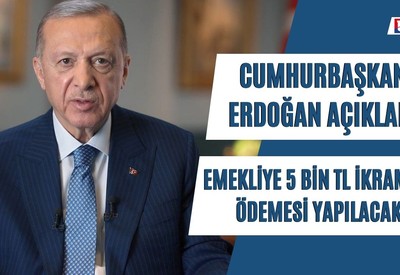 Cumhurbaşkanı Erdoğan'dan emeklilere müjde! 5 bin TL ikramiye ödemesi yapılacak